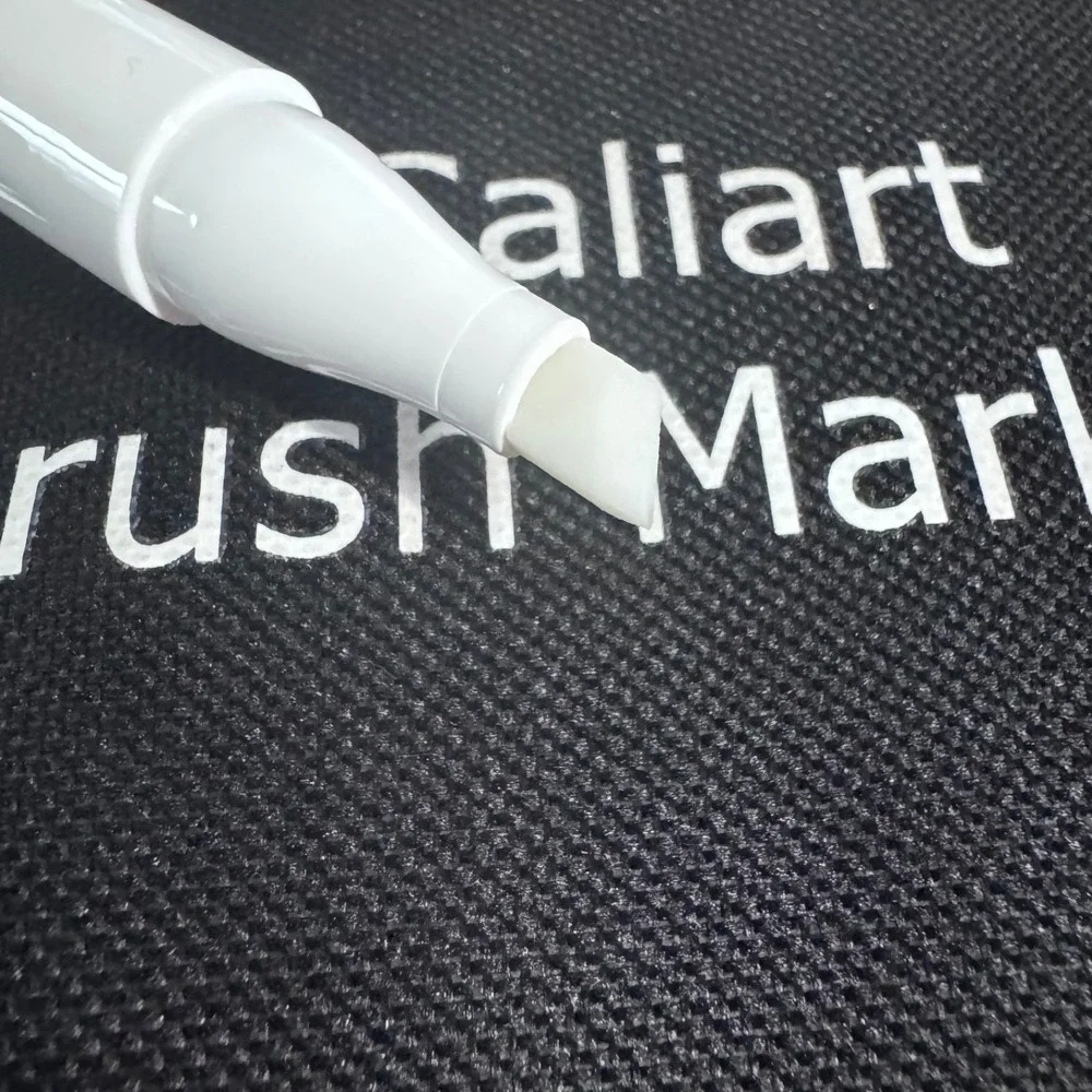 Caliart Alcohol Brush Marker Set Dual Tip 50 Colors‎ & 1 Colorless Blender